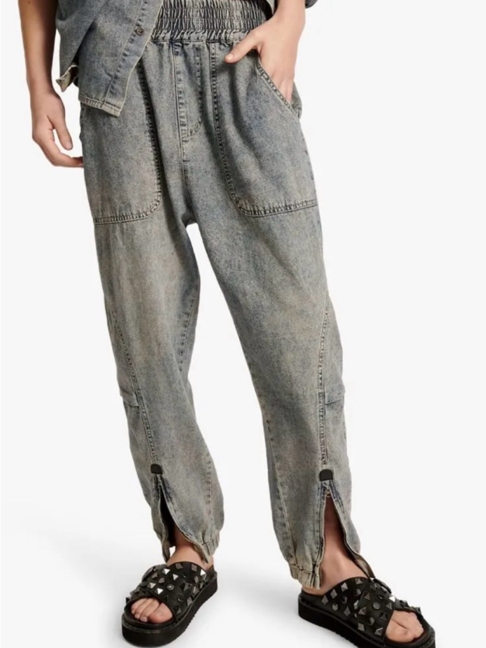 NWT OneTeaspoon Denim flight pants - sz L